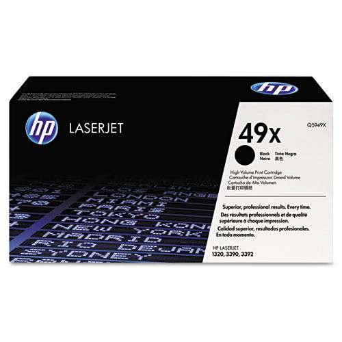HP Q5949X / 49X Original High Yield Toner for LaserJet 1320 3390