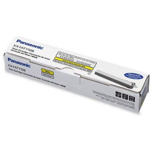 Panasonic KX-FATY508 Yellow Original Toner Cartridge for KX-MC6020