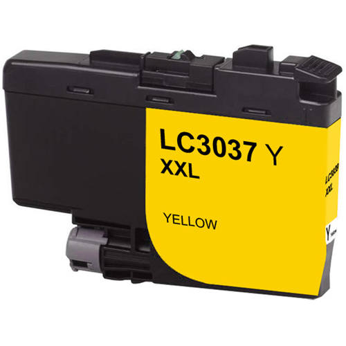 Brother LC3037Y Yellow Compatible High Yield Ink Cartridge