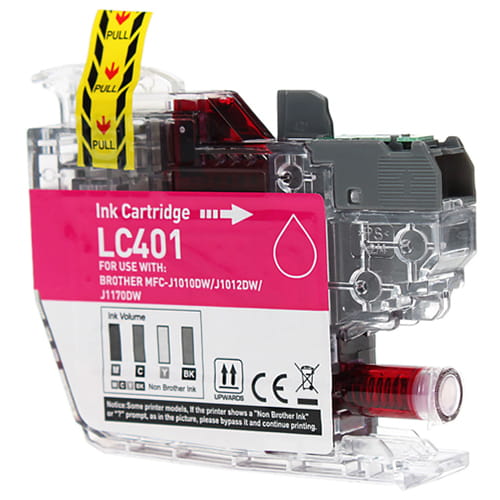 Brother LC401 Magenta Compatible Ink Cartridge for MFC-J1010DW J1170DW