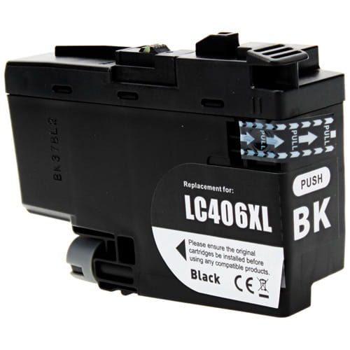 Brother LC406XL Compatible Black High Yield Ink Cartridge MFC-J4335DW