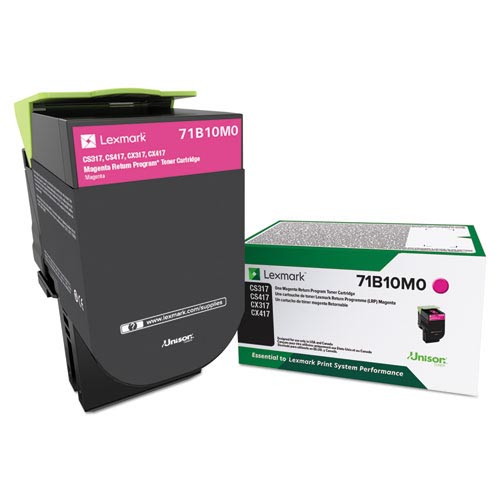 Lexmark 71B10M0 Magenta Original Toner Cartridge CS317dn CX417de
