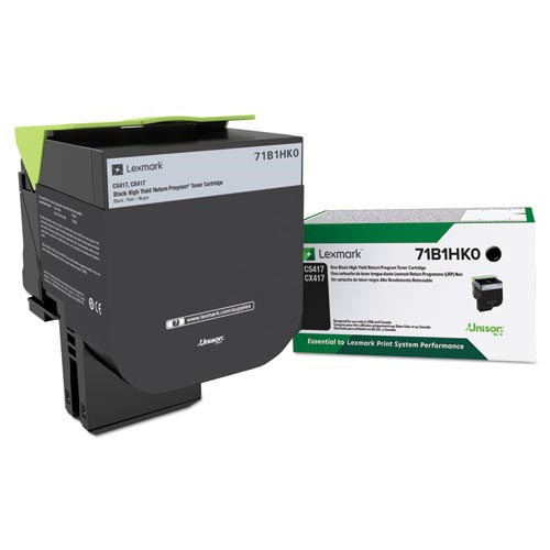 Lexmark 71B1HK0 Black Original 6K Yield Toner Cartridge CS417dn