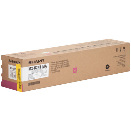 Sharp MX-62NTMA Original Magenta Toner Cartridge