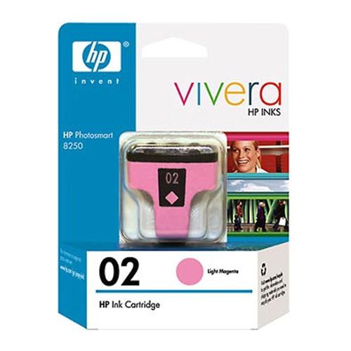 HP C8775WN (#02) Light Magenta Original Ink Cartridge for Photosmart 3110 D7160