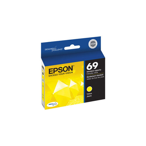 Epson T069420 #69 Original Yellow Ink Cartridge for Stylus C120 CX5000 CX6000 CX7000