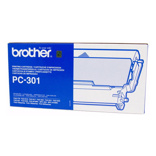 Brother PC-301 Original Black Fax Cartridge
