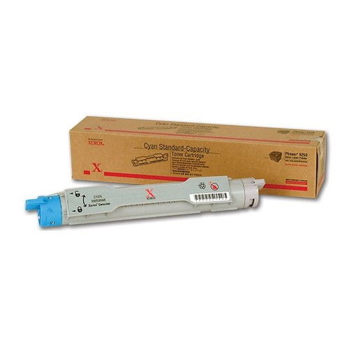 Xerox 106R00668 Cyan Original Toner Cartridge for Phaser 6250 Color Printer