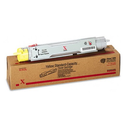 Xerox 106R00670 Yellow Original Toner Cartridge for Phaser 6250 Color Printer