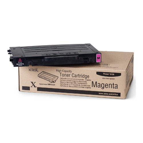 Xerox 106R00681 Magenta High Yield Original Toner Cartridge for Phaser 6100 Color