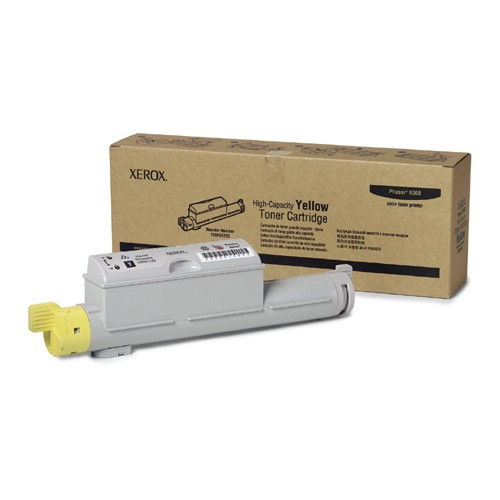 Xerox 106R01220 Yellow Original Toner Cartridge for Phaser 6360 Color Printer
