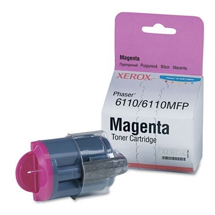 Xerox 106R01272 Original Magenta Toner Cartridge for Phaser 6110 6220 Color Printer