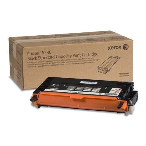 Xerox 106R01391 Original Standard Yield Black Toner Cartridge for Phaser 6280