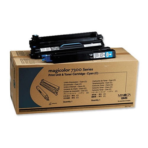 Minolta 1710532-004 Original Cyan Print Unit MagiColor 7300
