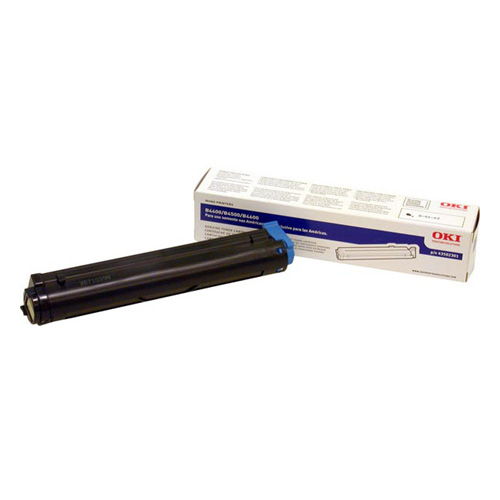 Okidata 43502301 Black Original Toner Cartridge for B4400 B4500 B4550 B4600