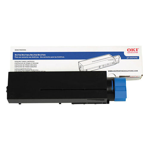 Okidata 44574701 Original Toner Cartridge for B411 B431 MFP Printers