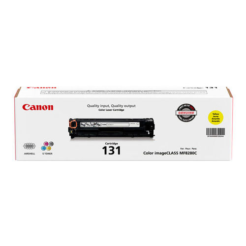 Canon 131 Original Yellow Toner Cartridge for ImageClass MF8280Cw