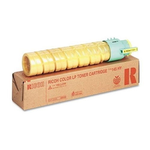 Ricoh 888309 Type 145 Original Yellow High Yield Toner Cartridge Aficio CL4000DN