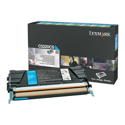 Lexmark C5220CS Original Cyan Toner Cartridge for C522 C524 C530 C532 C534 Color