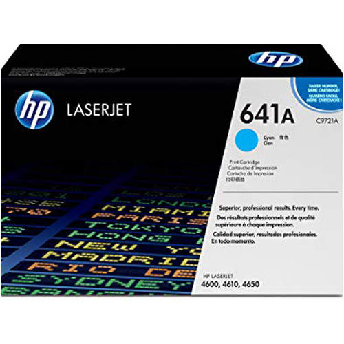 HP C9721A Original Cyan Laser Toner Cartridge for LaserJet 4600