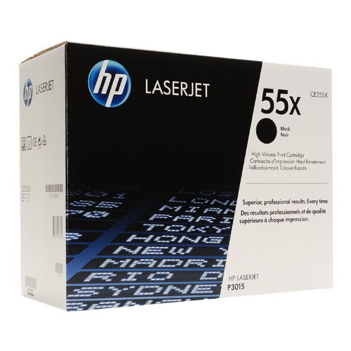 HP CE255X / 55X High Yield Original Toner for LaserJet P3010