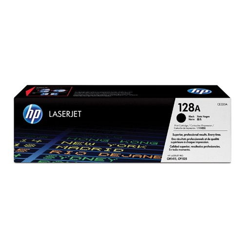 HP CE320A 128A Black Original Toner Cartridge for Laserjet CM1415