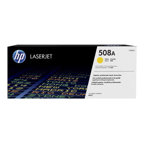 HP CF362A 508A Original Yellow Toner Cartridge LaserJet M553 M577