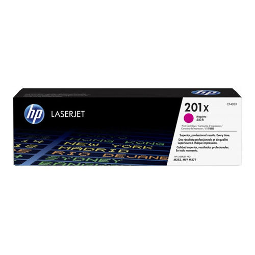HP CF403X 201X Magenta Original Toner for Laserjet M277 M252