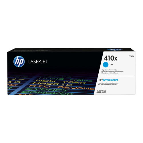 HP CF411X Original High Yield Cyan Toner Cartridge for M452 M477