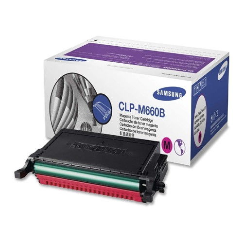 Samsung CLP-M660B Original High Yield Magenta Toner Cartridge