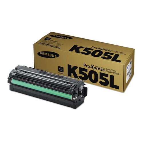 Samsung CLT-K505L Original Black Toner Cartridge ProXpress C2620DW