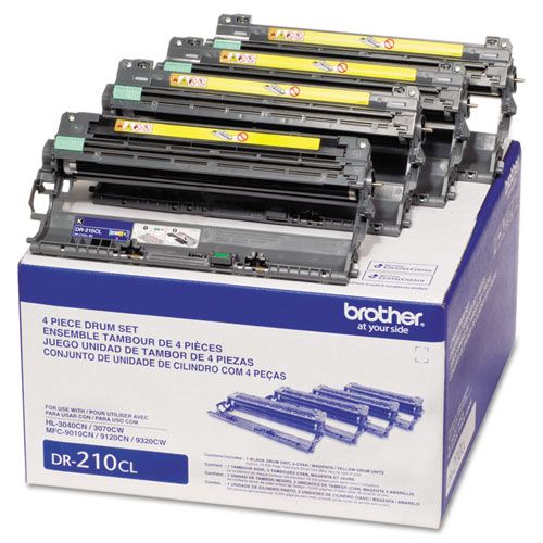 Brother DR-210CL Original Drum Unit Set for HL-3040 MFC-9010 9120