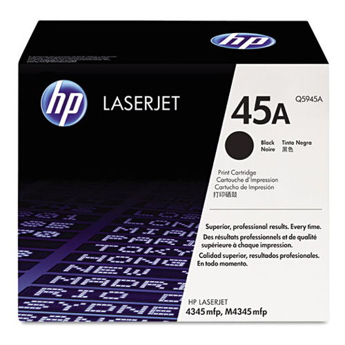 HP Q5945A / 45A Original Toner Cartridge for LaserJet 4345 4345X