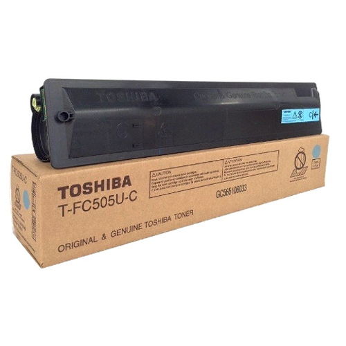Toshiba T-FC505U-C Cyan Original Toner Cartridge