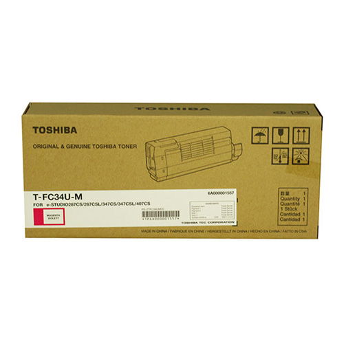 Toshiba TFC34UM Original Magenta Toner Cartridge for e-Studio 287CS