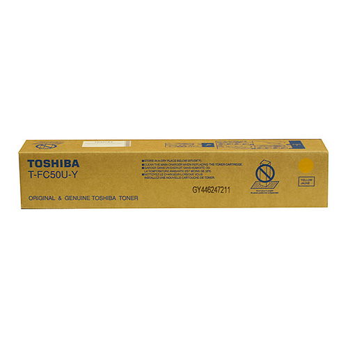 Toshiba T-FC50U-Y Original Yellow Toner Cartridge for e-Studio 2555C 5055C