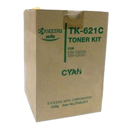Kyocera Mita TK-621C 370AJ511 Original Cyan Toner Cartridge for KM-C2030 C3130