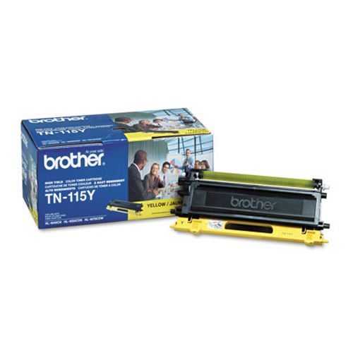 Brother TN-115 Yellow Original Hi-Yield Toner Cartridge DCP-9040