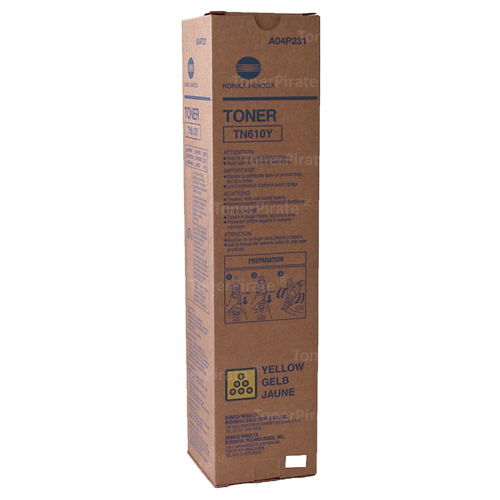 Konica Minolta TN-610Y Yellow Original Toner Bizhub C5500 C6500