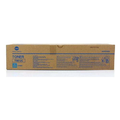Konica Minolta TN-612C Cyan Original Toner for Bizhub C5501