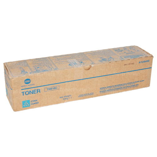 Konica Minolta TN-616C Cyan Original High Yield Toner Cartridge