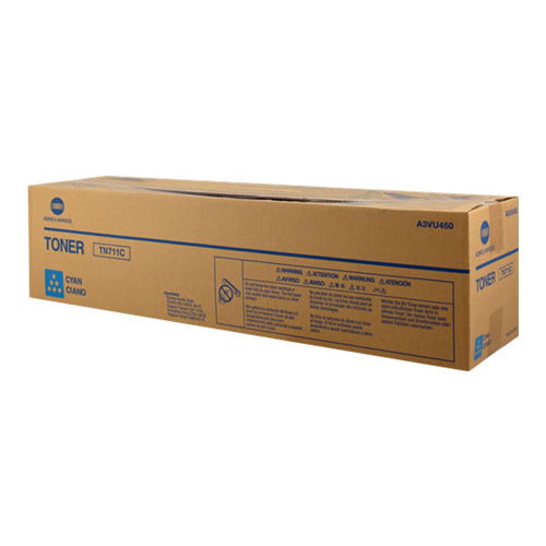 Konica Minolta TN-711C Cyan Original Toner Bizhub C654 C754