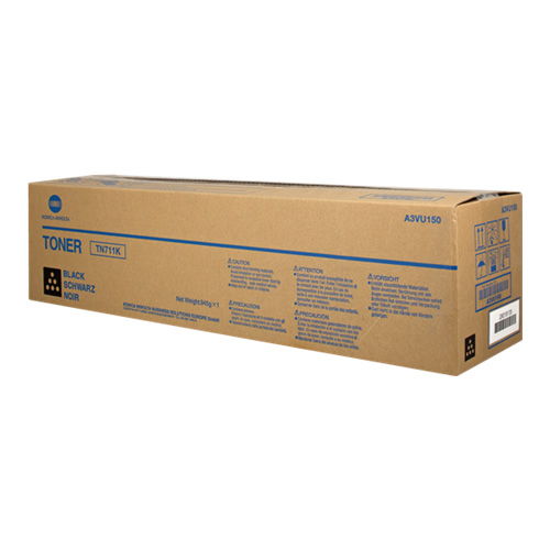 Konica Minolta TN-711K Black Original Toner Bizhub C654 C754
