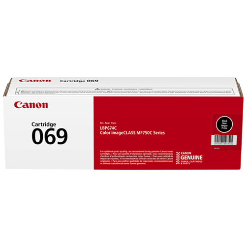 Canon 5094C001 069 Black Original Toner Cartridge for LBP674 MF753cdw