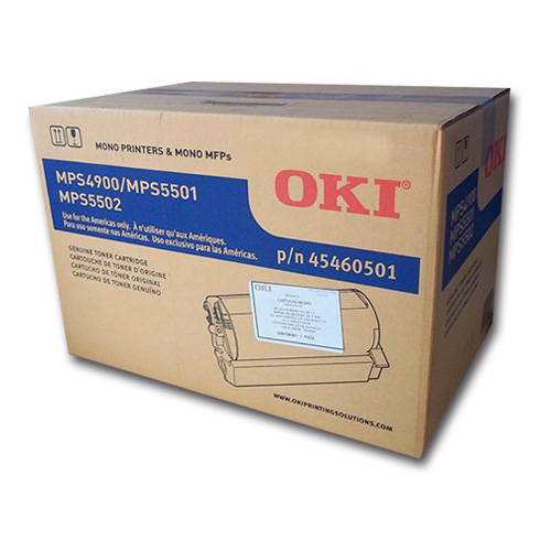 Okidata 45460501 Original Toner Cartridge for MPS5501B, MPS5502MB