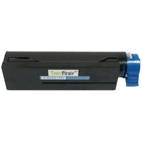 Okidata 45807110 (12K Yield) Compatible Toner Cartridge for B432dn