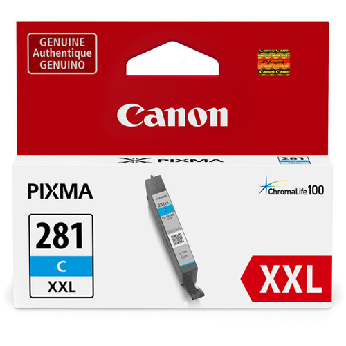 Canon 1980C001 CLI-281C XXL Original Cyan Ink Cartridge