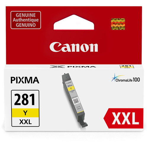 Canon 1982C001 CLI-281Y XXL Original Yellow Ink Cartridge