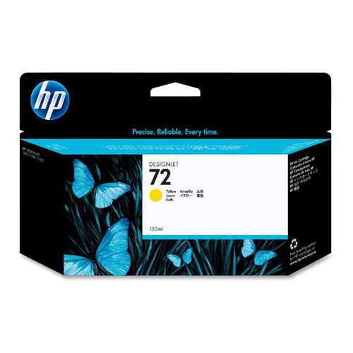 HP C9373A #72 Yellow Original High Yield Ink Cartridge
