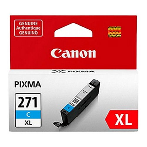 Canon CLI-271XL Cyan Original High Yield Ink Cartridge